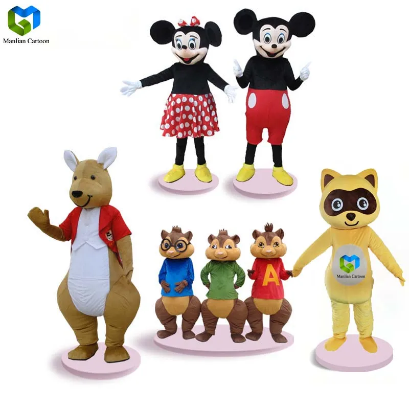 
2021 High quality Party yellow weasel adult cartoon animal walking mascot cosplay costumes 