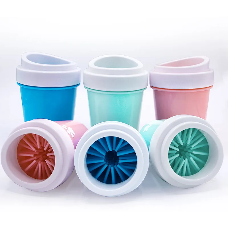 China factory directly sale dog paw washing washer dog paw cleaner cup