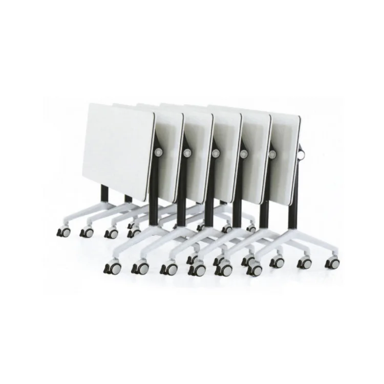 Modern Office Furniture Movable Study Desk Leg Folding Table Frame for Training Conference Room