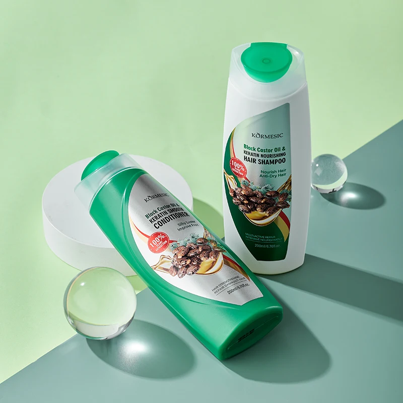 Private Label KORMESIC OEM ODM Hair Shampoo Fast Shipping  Moisturizing Organic Rose hip lubricant shampoo