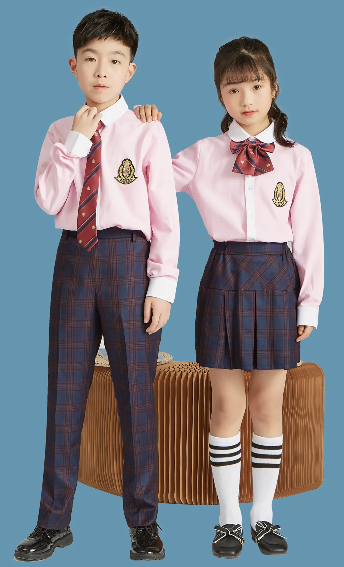 High- Quality School Kids School Students Uniform design