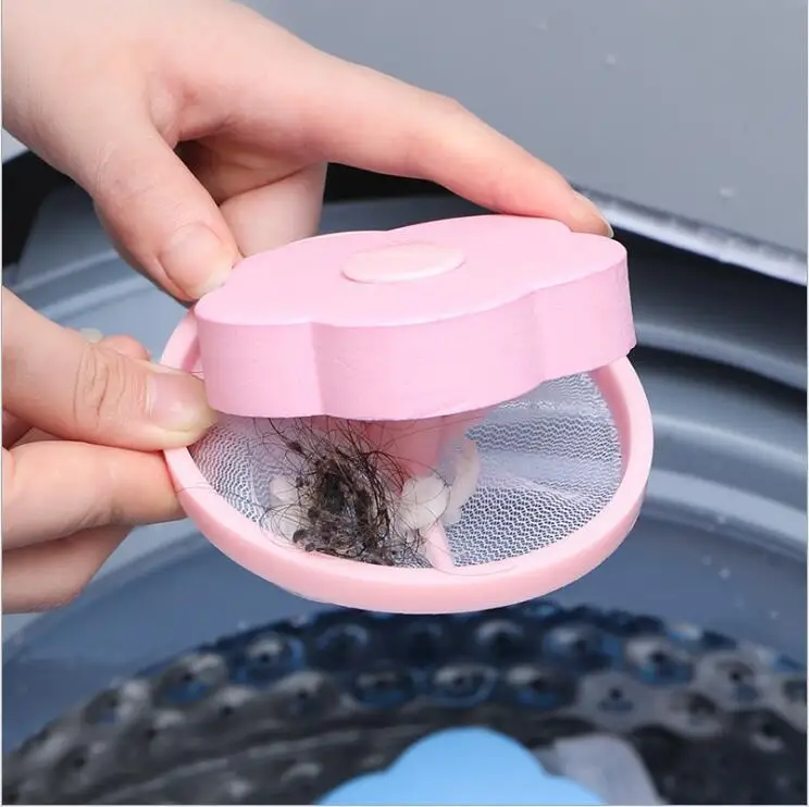 Laundry filter cleaning hair remover hair removal laundry hair cleaning fantastic anti-winding ball