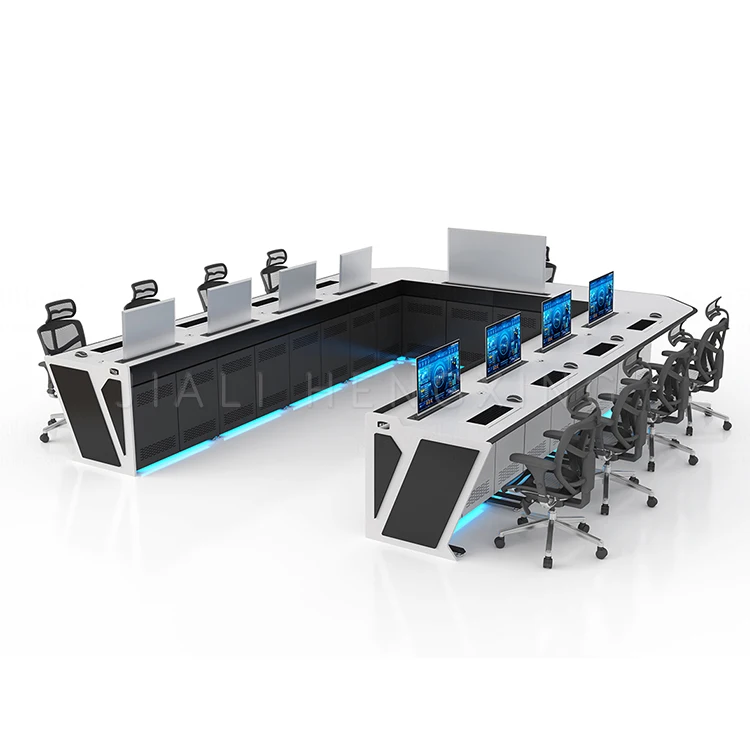 High End Monitoring Console Command Center Service Desk Security Control Secured Room