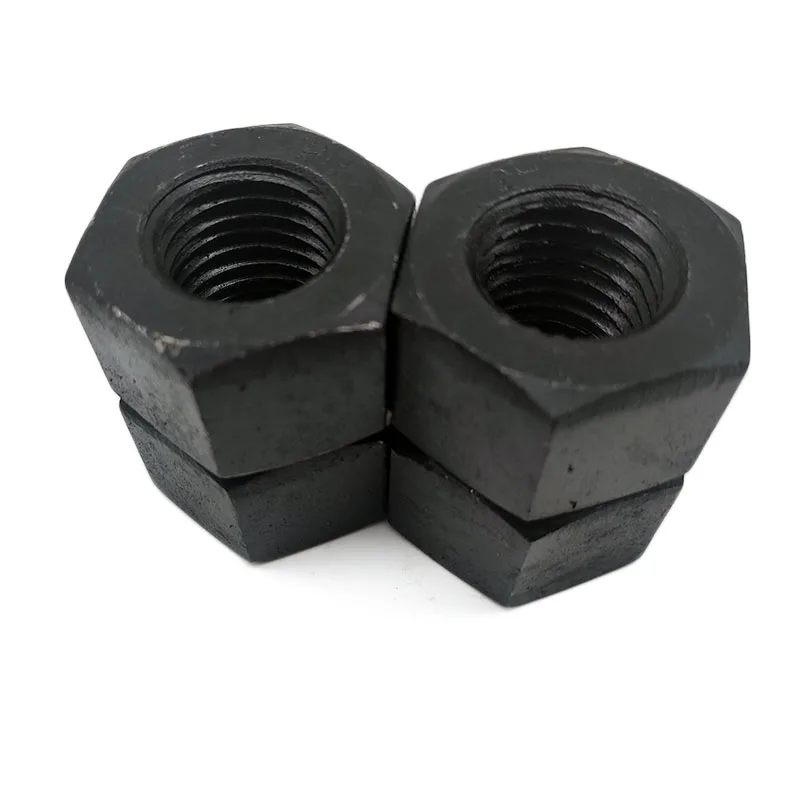 High quality 35CrMoA material standard size nuts ASTM A563 Gr C,DH,astm a193 b7 a194 2h finish hex nuts carbon steel nut