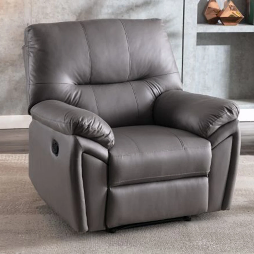 Sofa manual reclining armchair recliner massage chair leather manual recliner sofa