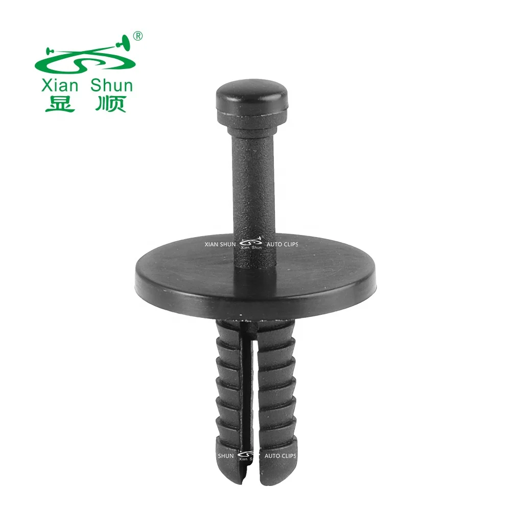 Xianshun auto clip fender liner push typr retainer for bumper grille hood quater fender pillar interior
