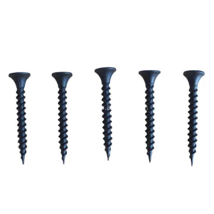 High Quality  Black Gray Phosphate Board China Black Drywall Screw