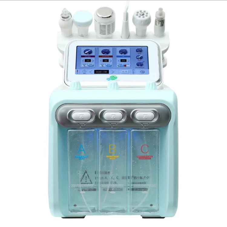  NV-W05X H2O2 6 в 1 Малый пузырьковый aqua пилинг дермабразия прибор для вакуумной чистки лица hydra лазерная