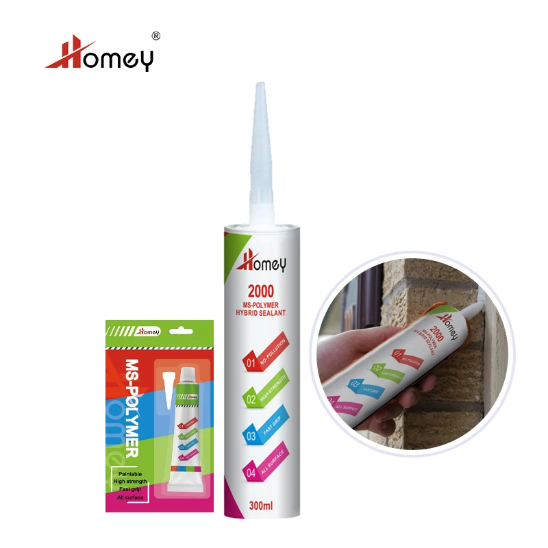 Paintable Ms Polymer  High Strength Fast Curing Sealant for Expansion Joints Concrete