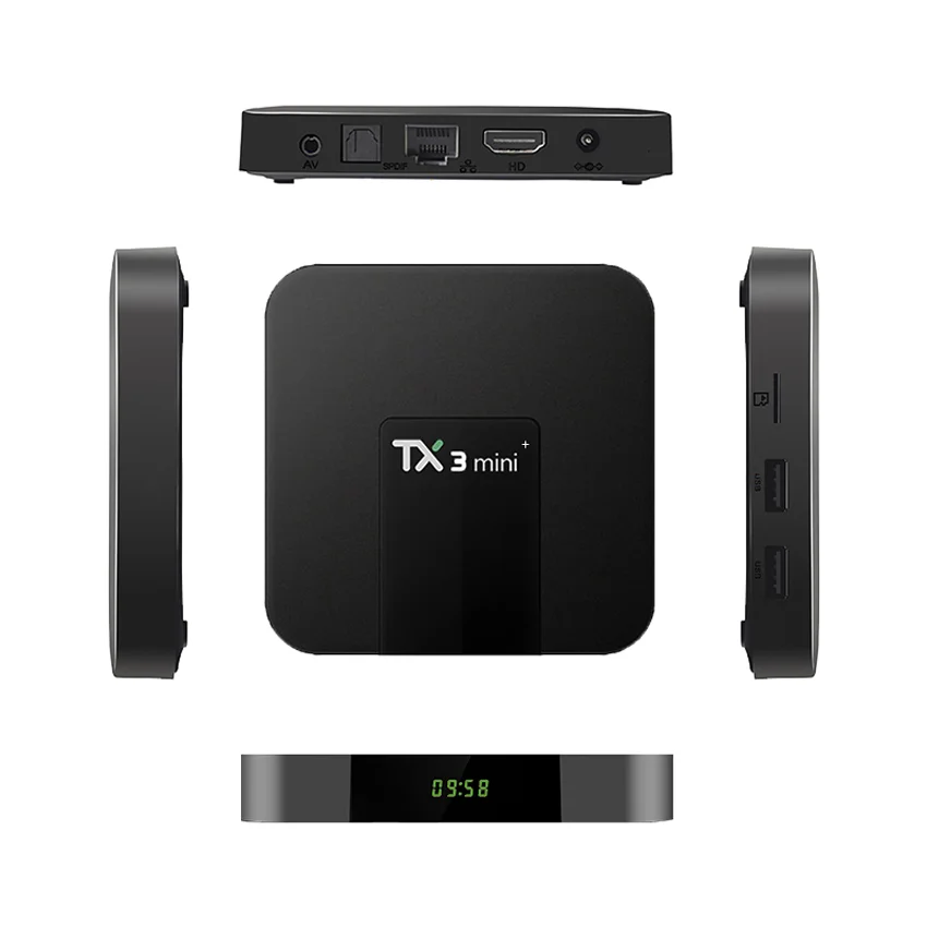 TX3 Mini Plus Android 11.0 Smart TV Box Amlogic S905W2 2.4G&5G Dual Wifi 2G16G 4K HD TX3 Mini+ Set-Top Box Media player