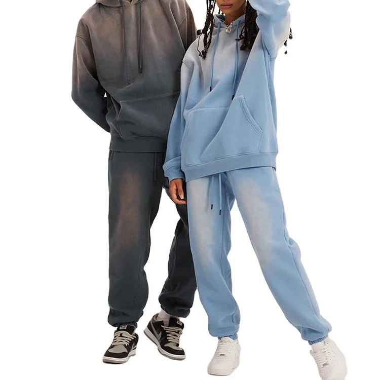 Wholesale High Quality Custom LOGO 100% Cotton 420gsm Acid Wash Heavyweight Oversized Mens Hoodie