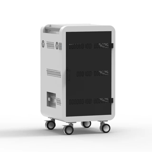 30-bit  Classroom supplies laptop chromebook Ipad tablet storage Charging cart Charging cabinet for education