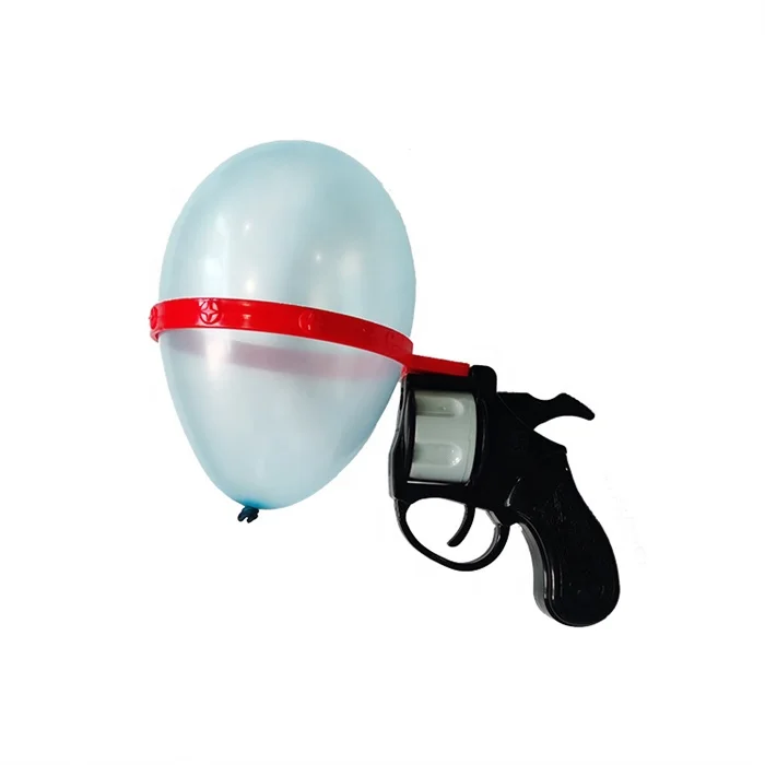 Party Russian Balloon Gun Toy With Roulette Balloon Random Explosion Brave Challenge Trickery Game