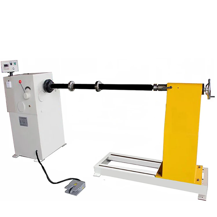 Semi Automatic Horizontal Wire Winder Transformer Coil Winding Machine With Counter