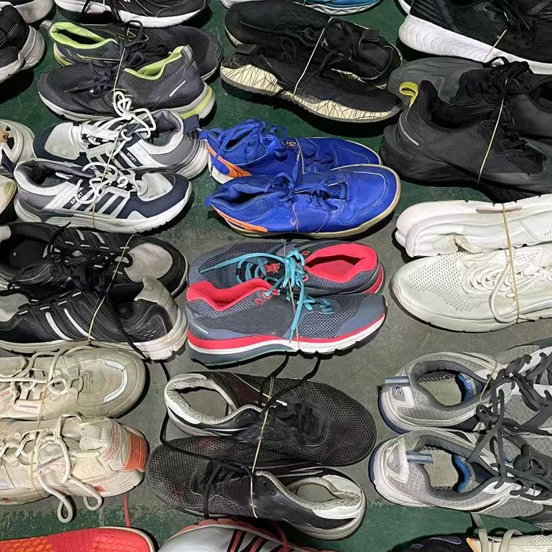 Hot Selling Second Hand Branded Shoes High Quality Breathable Used Stock Sports Factory Wholesale Men Shoes Sneaker
