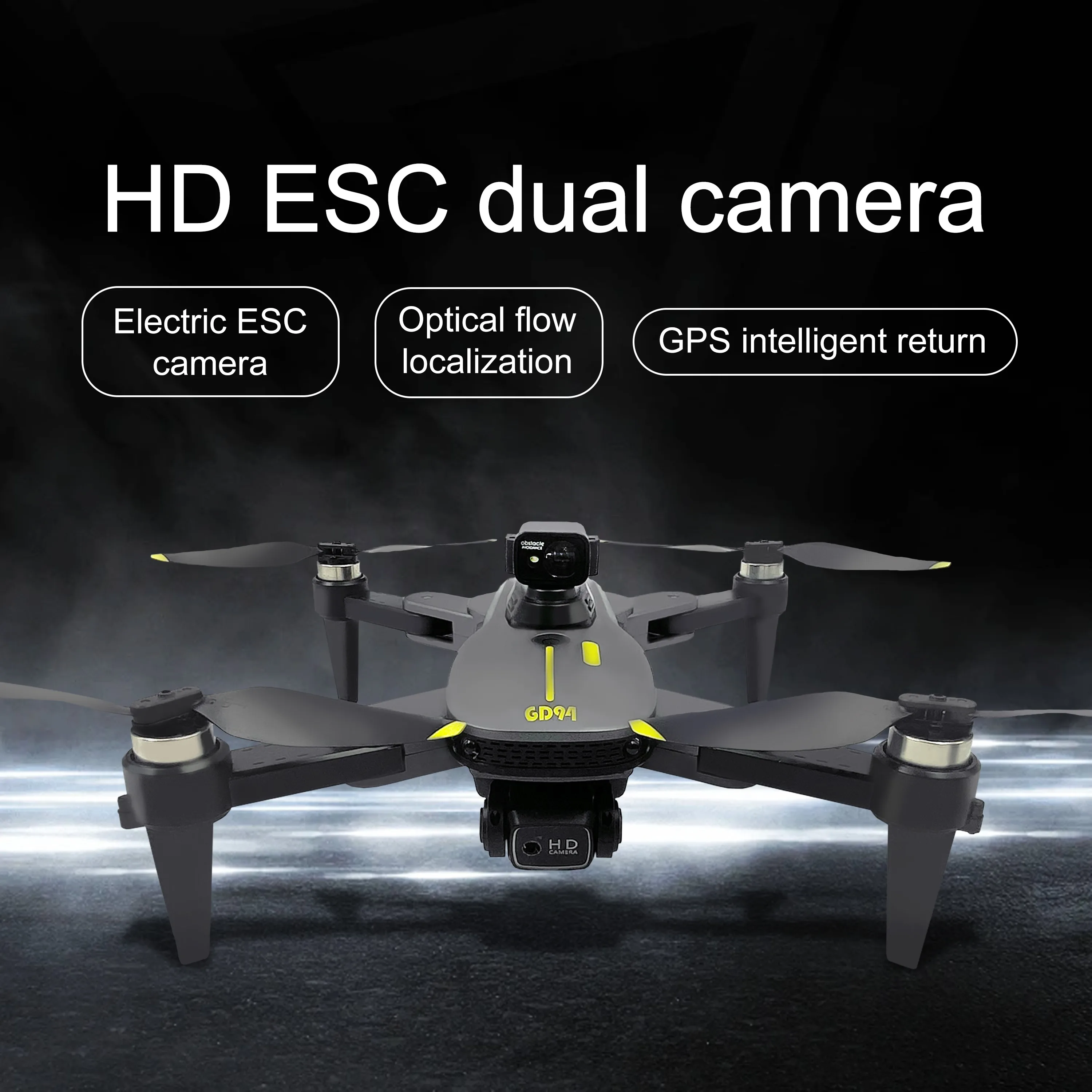 Global Drone GD94 Max GPS drone follow me drone professional long range with 720p hd camera 360 Laser Obstacle Avoidance