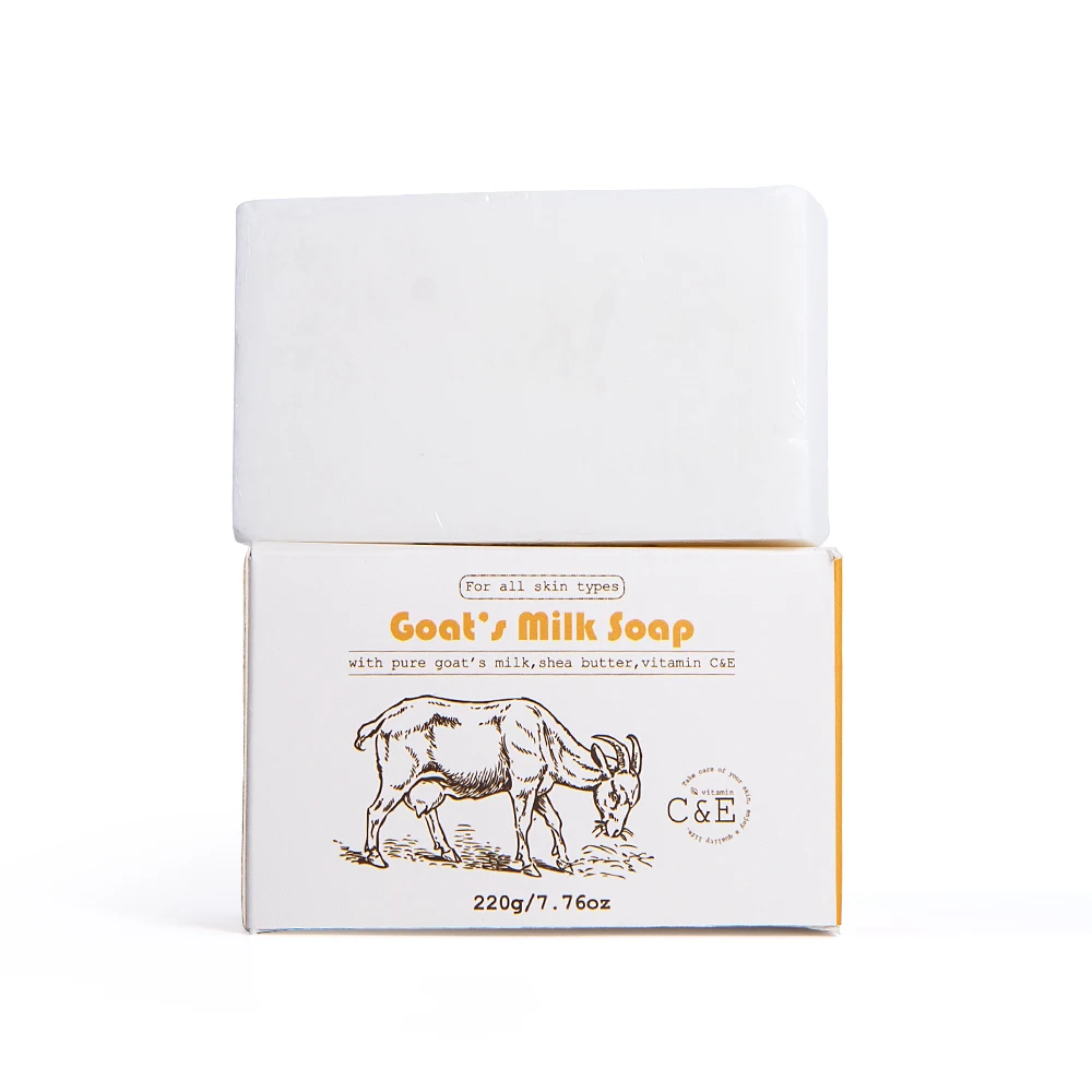 OEM Custom Wholesale Organic Sea Salt Thai Natural Cold Process Melt And Pour Base Goat Milk Soap