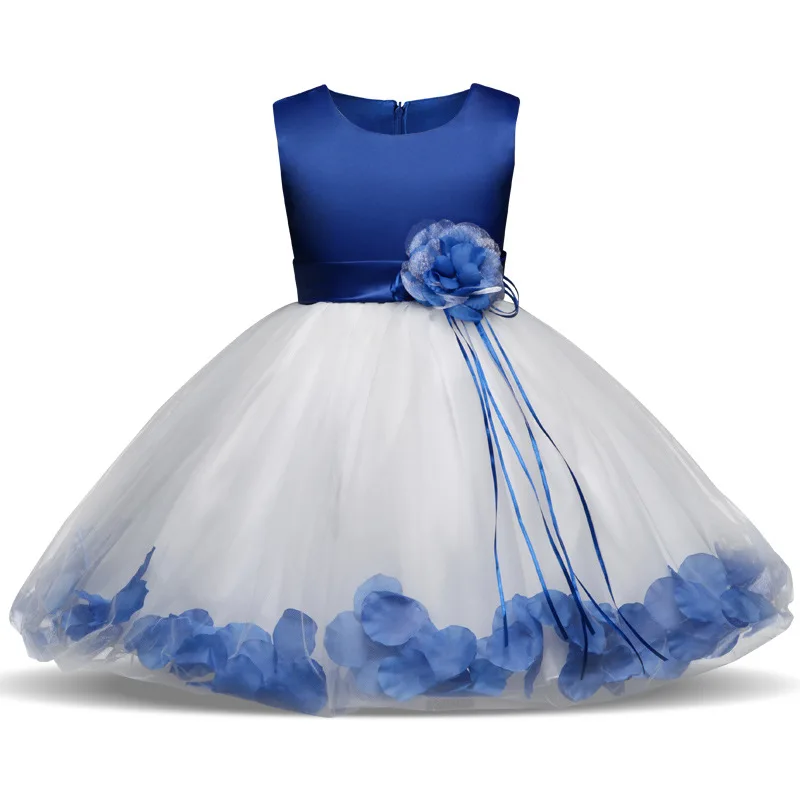 88239  Kids Party Wear Frocks Image Child Baby Dress Model Elegant Flower Girls Party Dresses Children Wear