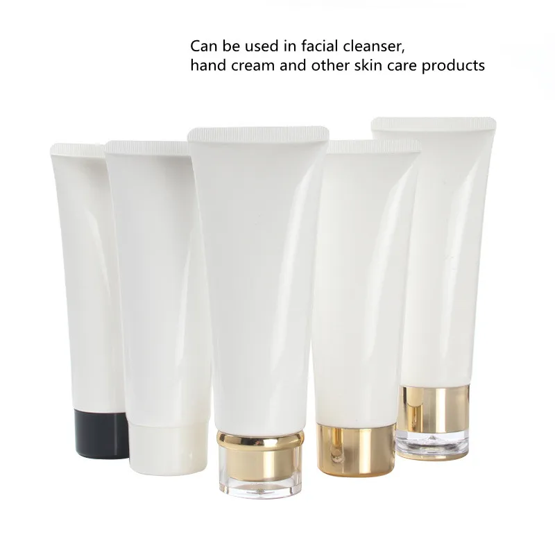  60ml cosmetic plastic hand cream tubes