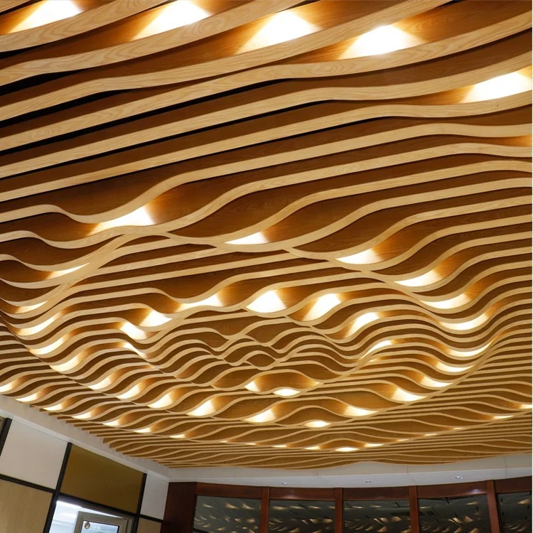 Exterior and Interior Customized Aluminum Foam Roof Ceiling Panels