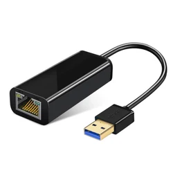 Hot Sale RJ45 to USB A Type C Gigabit Ethernet Lan Network Adapter Wired Network USB 3.0 HUB For Windows 10 Mac PC Laptop