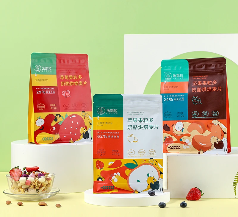 Factory Supply Attractive Price Oats Cereal Instant Yogurt Fruit Oatmeal