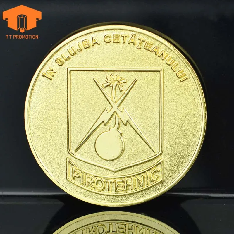 Manufacturer High Quality Custom Souvenir Coin  hard enamel antique Challenge coin