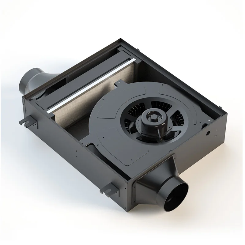 
Hepa Filter Air Cleaner Inline Centrifugal Duct Fan 100mm for Household Fresh Air System 