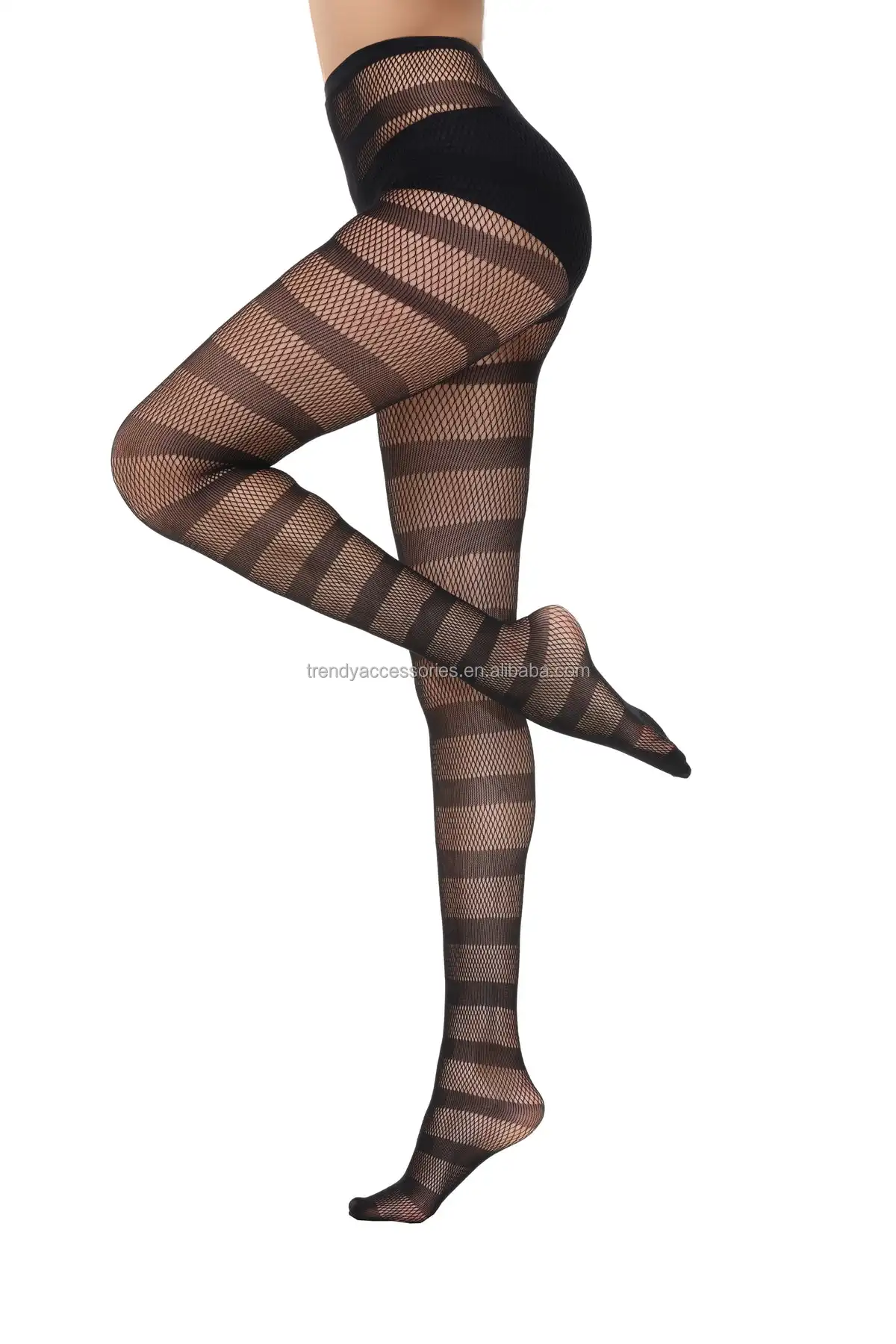 Hot Selling OEM Fishnet Tights Stockings Stylish Floral/Natural/Polka Dot Fashionable Nylons Fishnet Leggings Mesh Tights