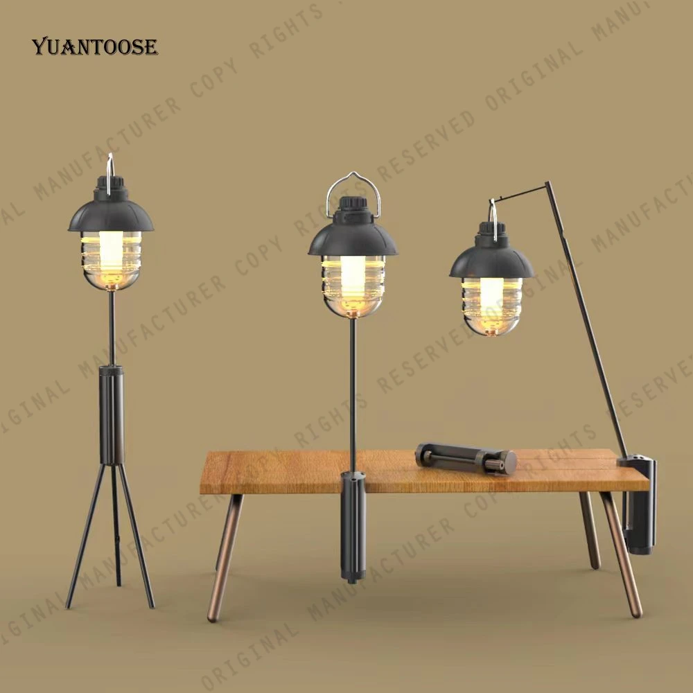 Yuantoose New Arrival Multiple Function Lightweight Aluminum Professional Video Camera Light Tripod Stand