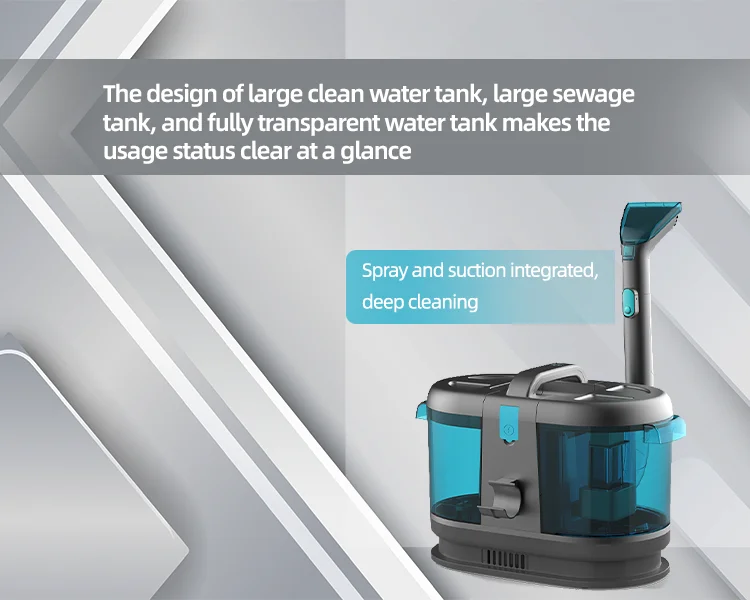 Portable Carpet Cleaner Machine Wet And Dry Vacuum Spray Spot Cleaner Home Fabrics Sofa Curtain Carpet Cleaner For Household