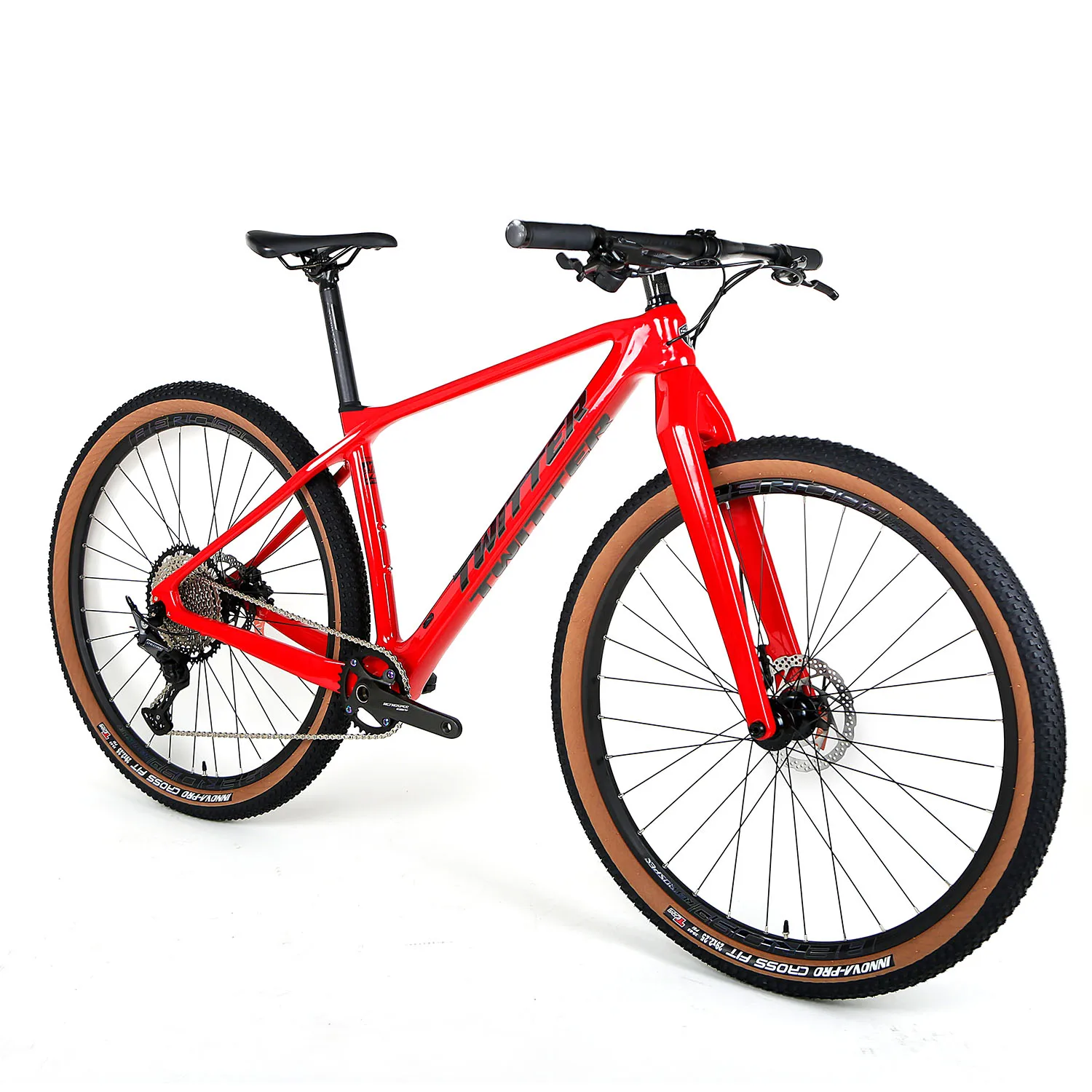 Профессиональный скоростной подъездной поезд SHIMANO M6100 и эффективный углеродный горный велосипед XC Hardtail для пересеченной местности 12 Скоростей