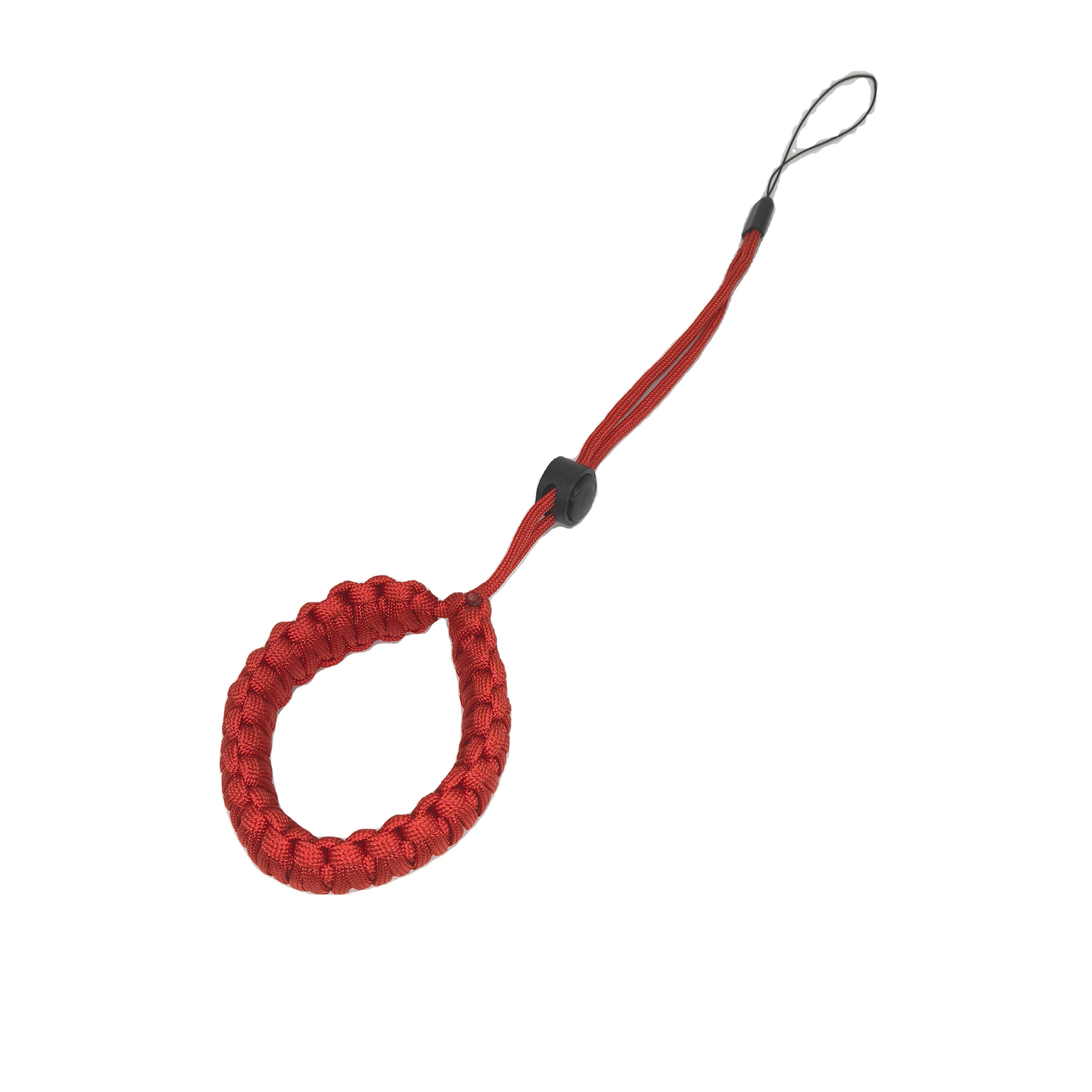 JLW0561 high quality  double layer anti-lost camera adjustable wristband paracord strap for action camera mobile phone