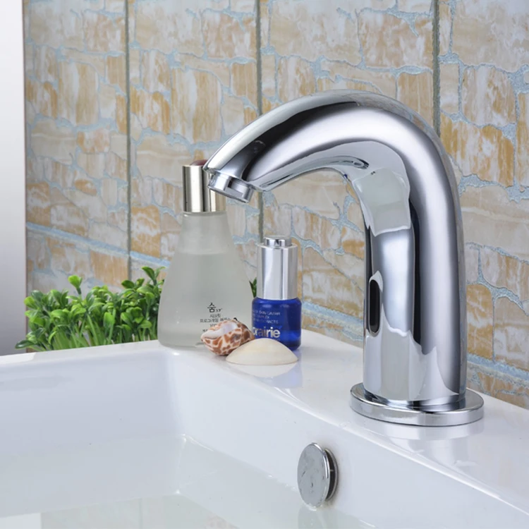 HY-179D Touchless Automatic Sensor Faucet Non-Contact Water Basin Tap Bathroom Kitchen Contemporary Traditional Design Deck