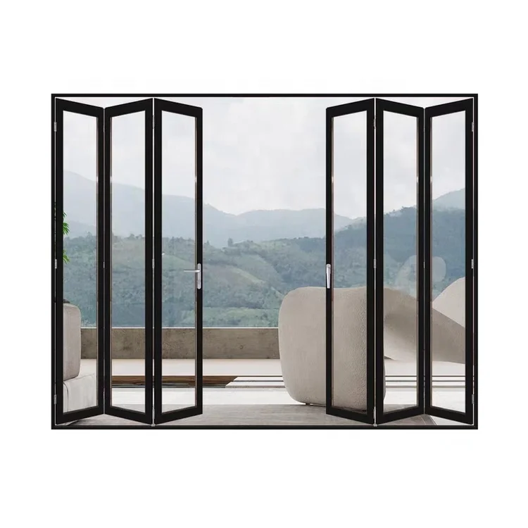 Accordion Doors Design Patio Bifold Door Aluminium Folding Doors