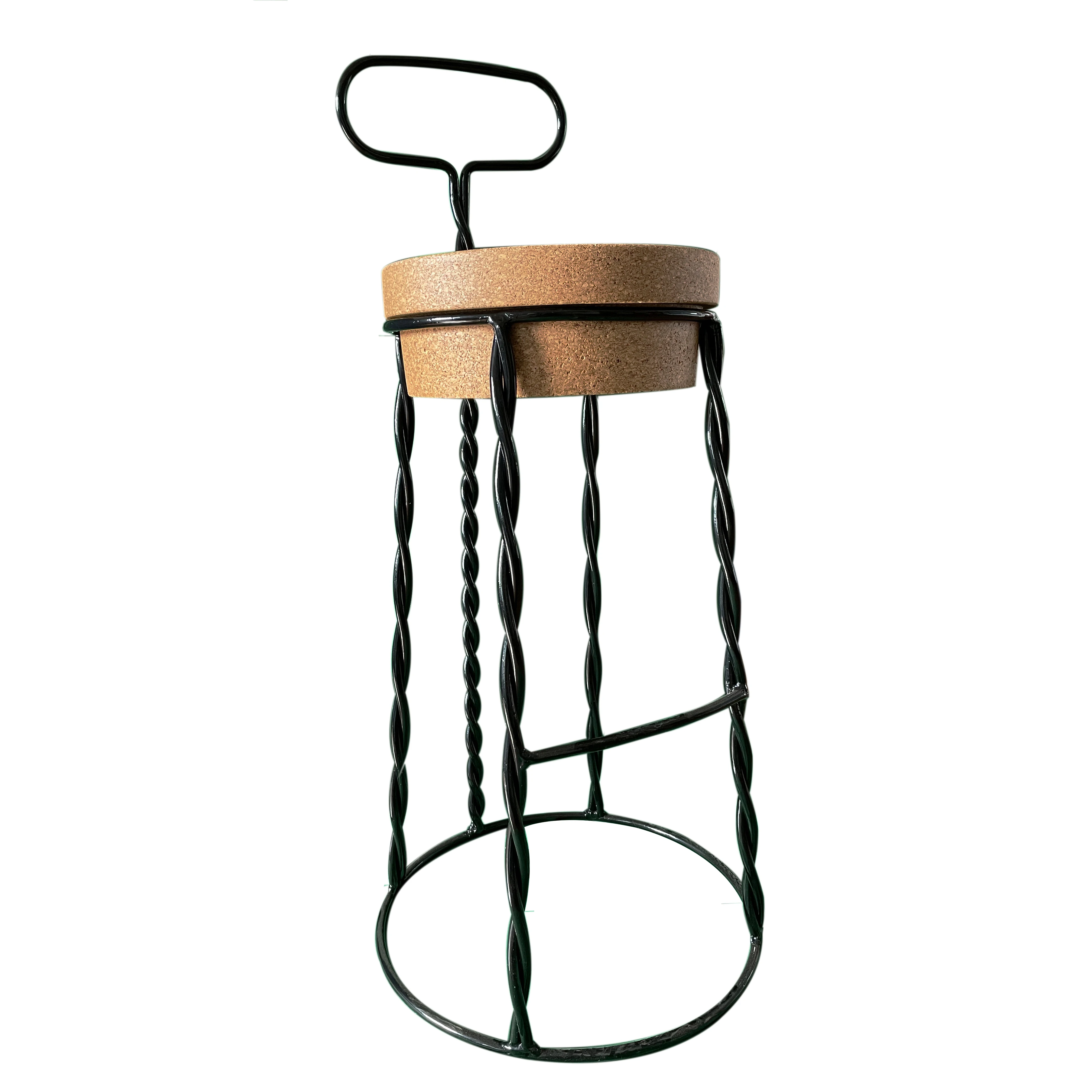 2022 new giant champagne cork wire stool bar stool
