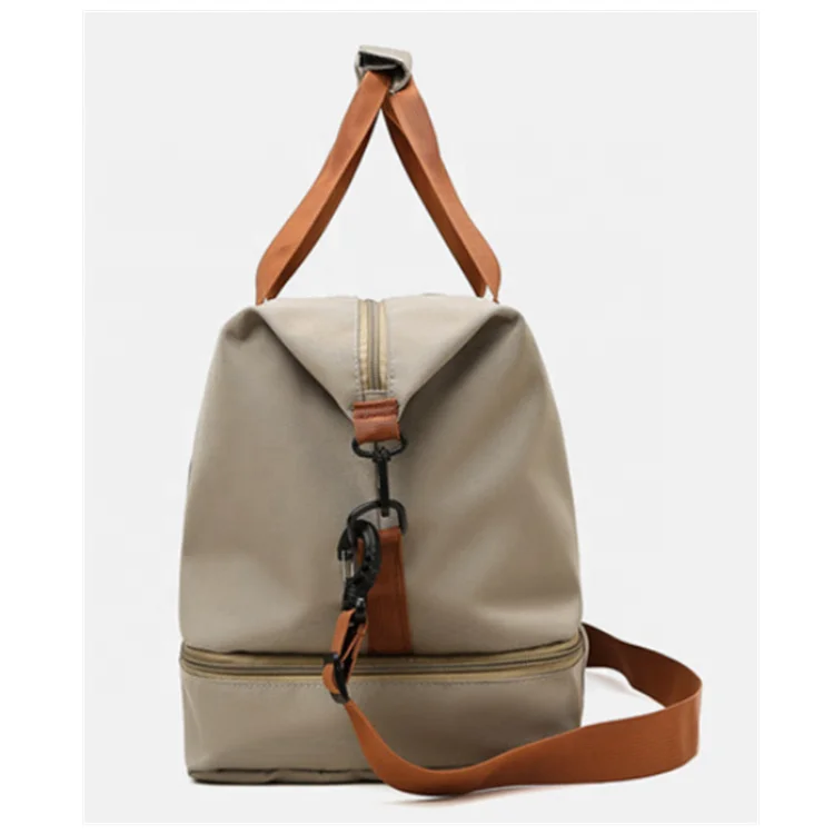 Traveling bag hand - held short - distance travel luggage large - capacity lightweight dry - wet separation exercise bag