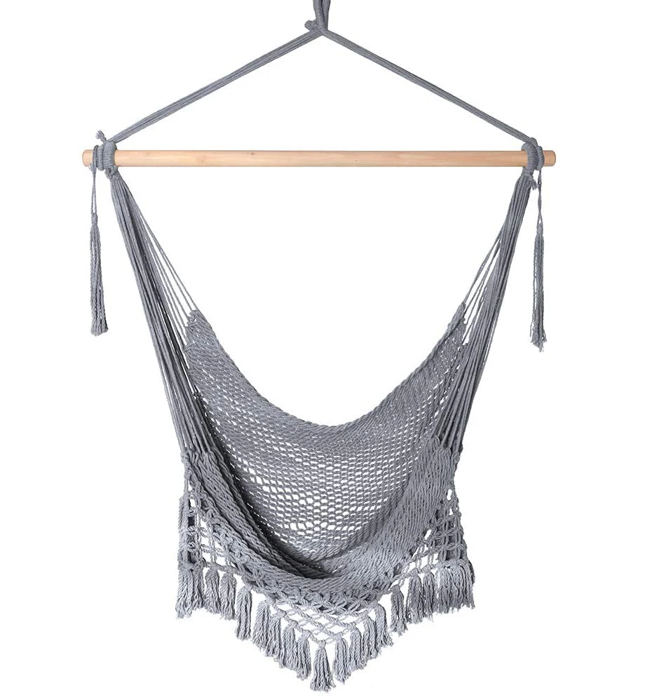 Хлопковая сетка, белый Садовый гамак