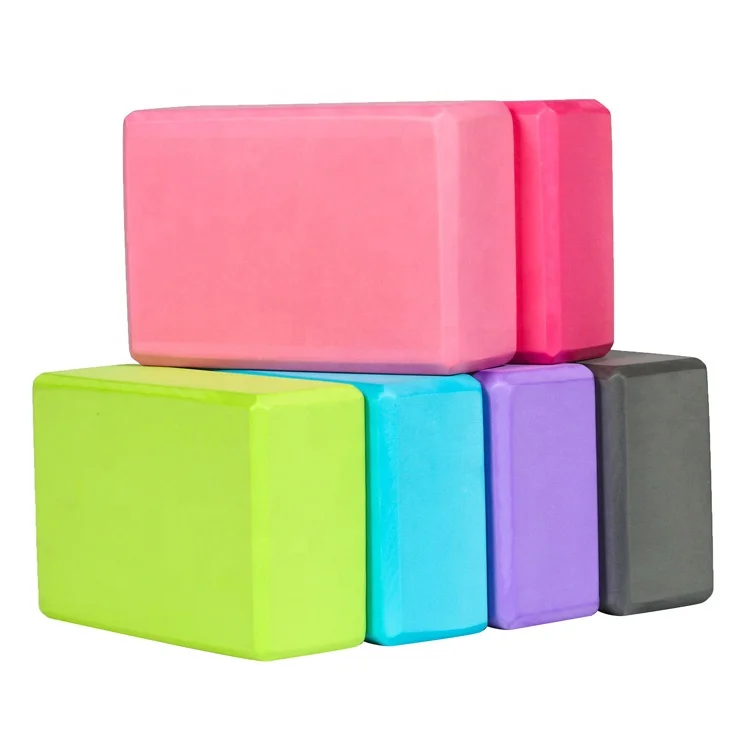 
Cheap Amazon hot sale Waterproof eco friendly 200g custom logo EVA Foam Yoga Block 