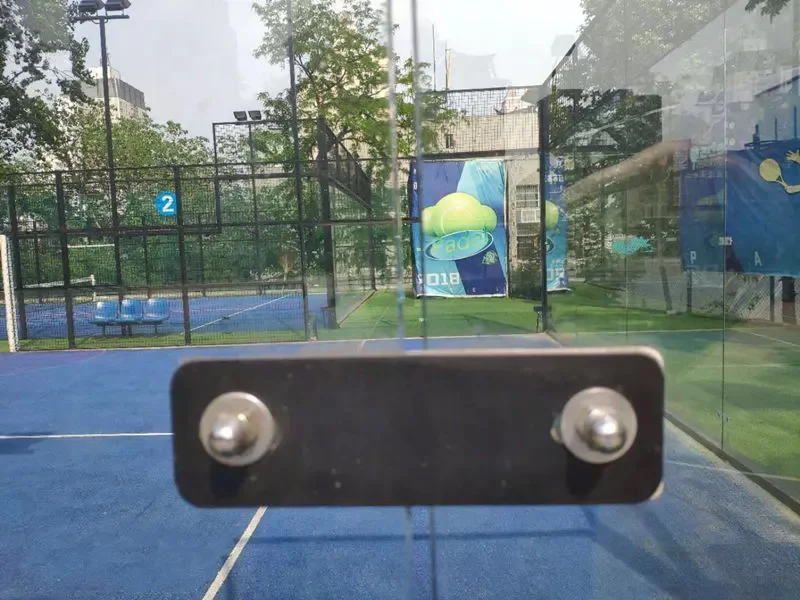 LDK sports equipment Hot Sale Outdoor Indoor Panoramic Padel Court Roof Customized Paddle Tennis Court with Artificial Grass