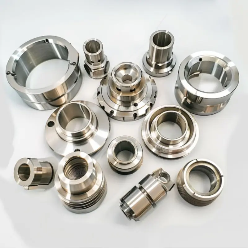 custom abs pp pc machining part plastic cnc machining 5 axis titanium cnc parts custom free sample