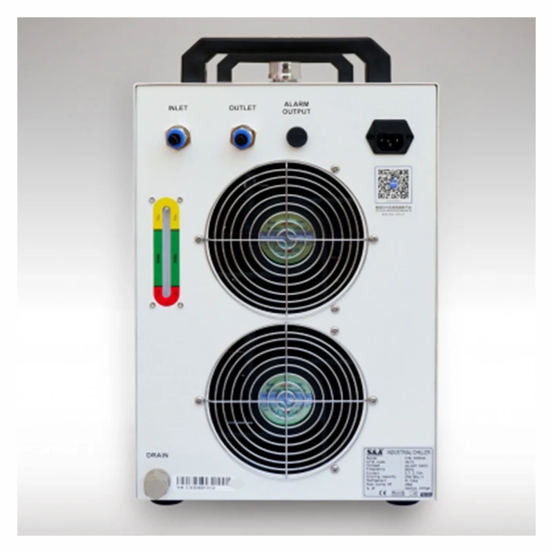 Aurora Laser Portable Air Cooled Water Chillers CW-5200TH Water Tank