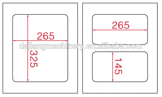 DS-3 small packaging machine food sandwich packing machine trays plastic sealer snack machines