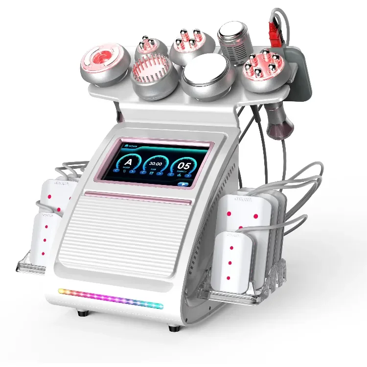 Professional Hot Selling Vacuum Cavitation System 6 In 1 Weight Loss Fat Burner Machine