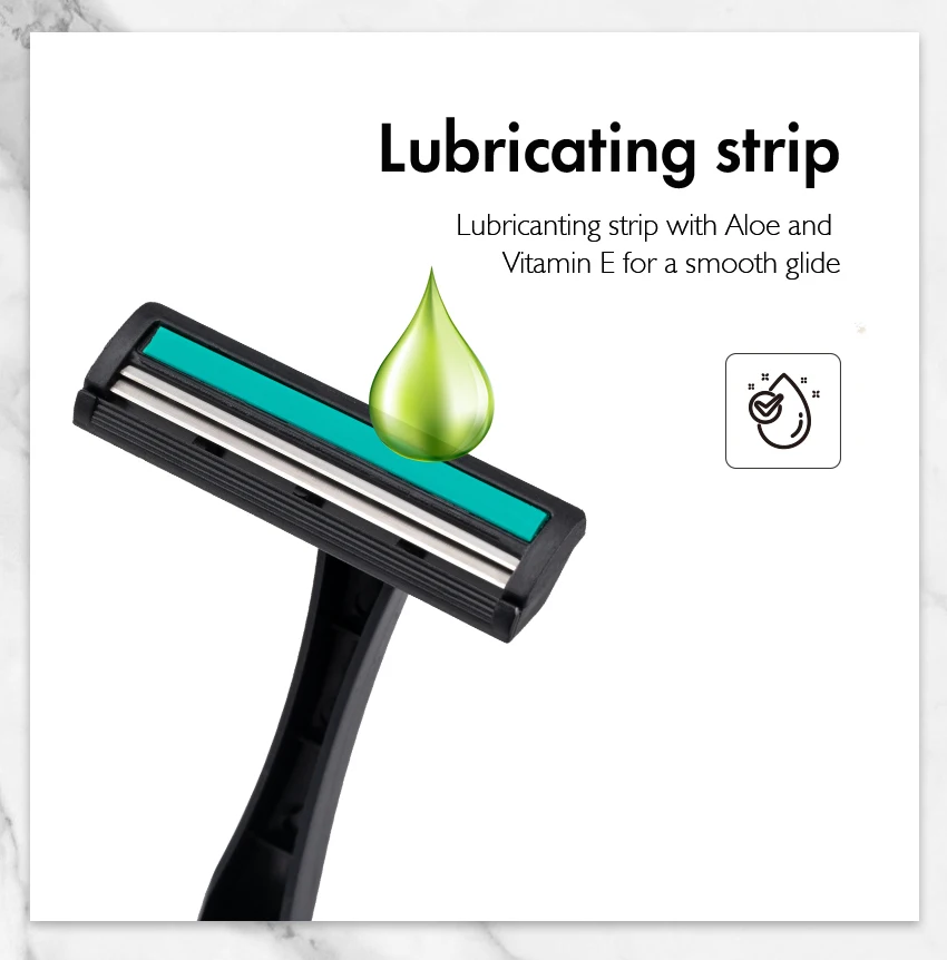 Disposable Blades Surgical Shaving Men Twin Blade Shaving Stick Mens Razor Set Cut Throat Razor Set