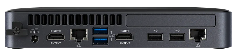 Intel NUC Pro Chassis Element BKCMCM2FB and BKCMCM2FBAV Barebone system Mini PC M.2 SSD Win 10/Win11 Brand New Mini PC