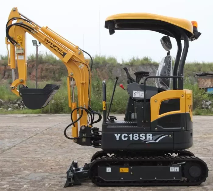 YUCHAI 1.8 ton Mini Crawler Excavator YC18SR