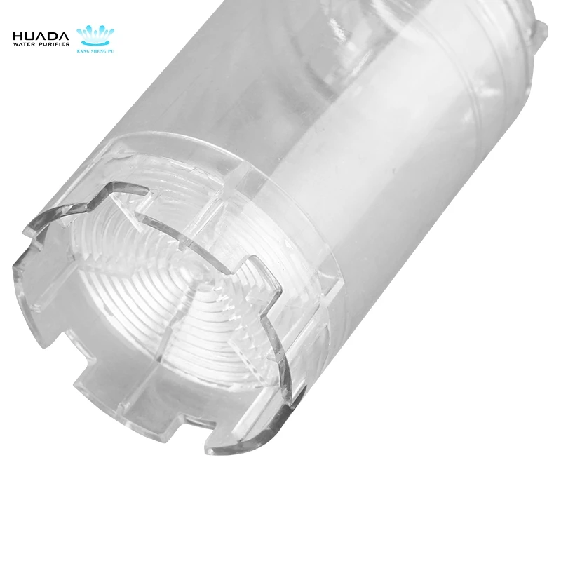 5-Inch Alkaline Carbon Plastic Water Filter Bottle for Household and Car Use Under-Sink Water Filtration Drinking Application