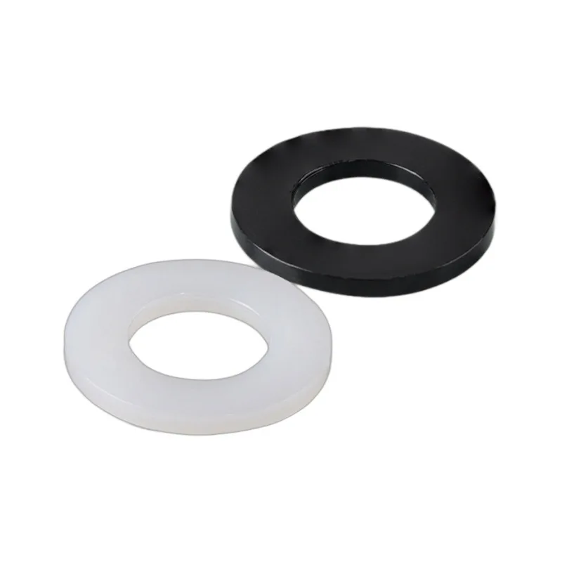 Wholesale Customized Plastic Parts Injection M3 M4 M6 M8 M10 M12 Flat Steel Washers Nylon Washers