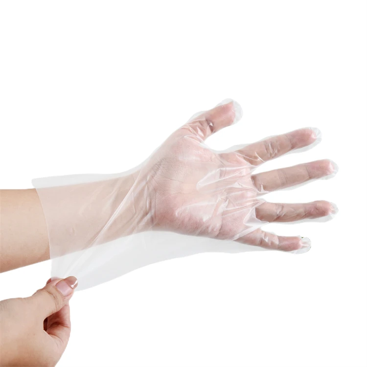 Good Quality Cpe Hdpe Food Pe Disposable Clear Polyethylene Waterproof Tpe Gloves